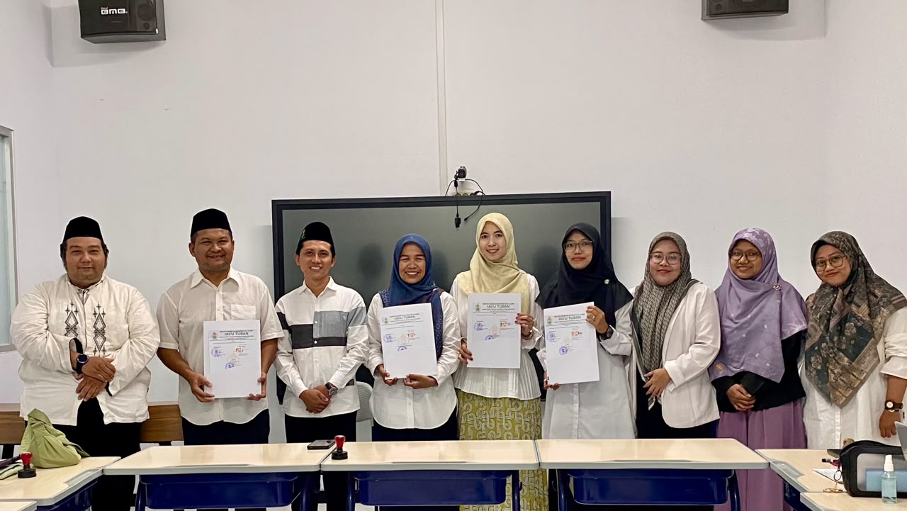 Penandatanganan Kontrak Hibah Internal IAINU Tuban Tahun 2026